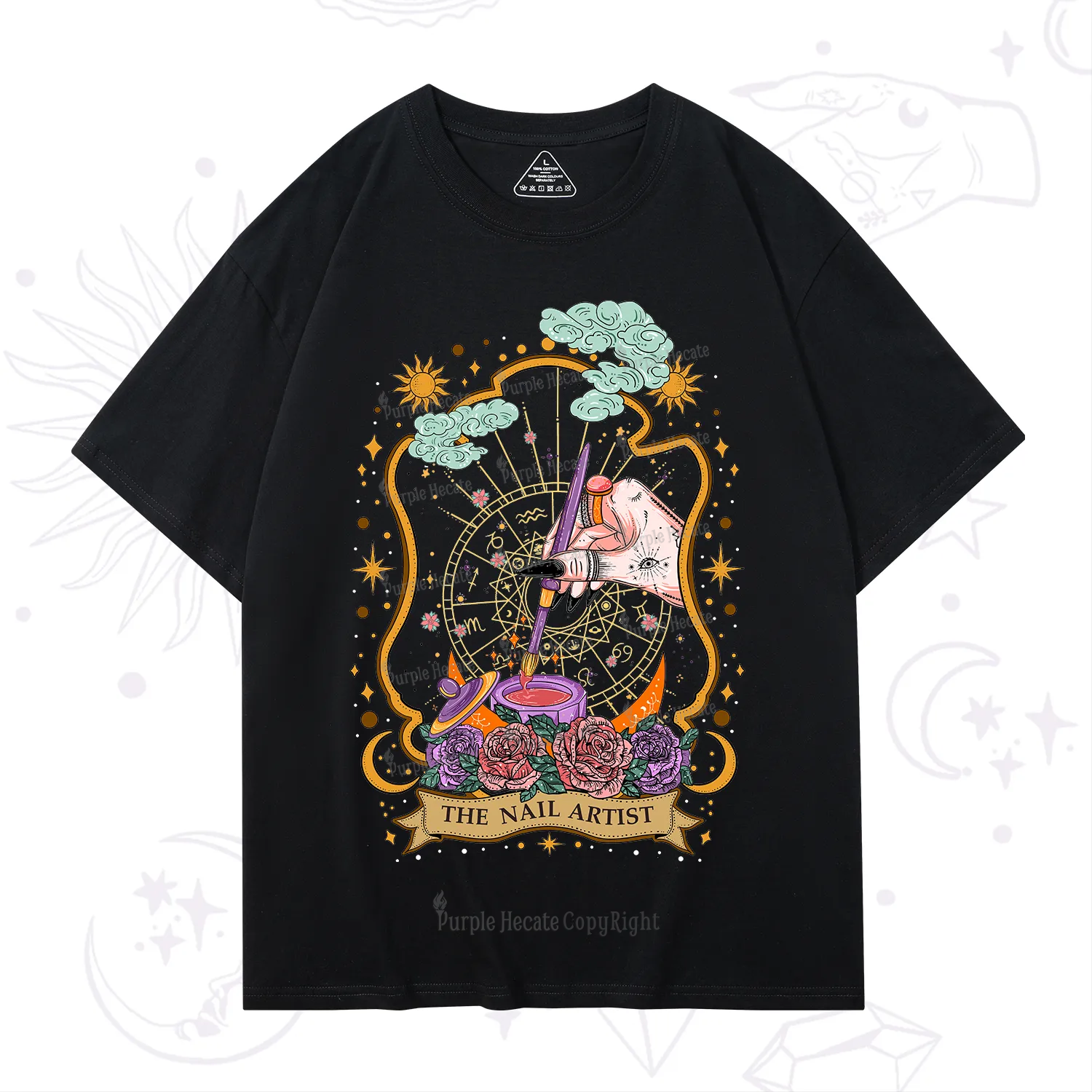 Purplehecate The Nail Artist T-Shirt