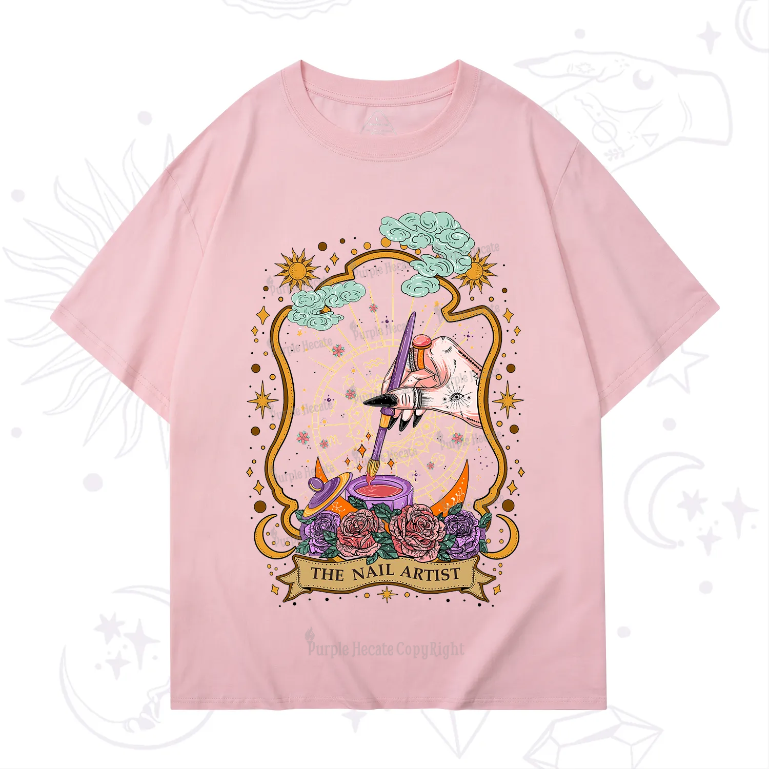 Purplehecate The Nail Artist T-Shirt