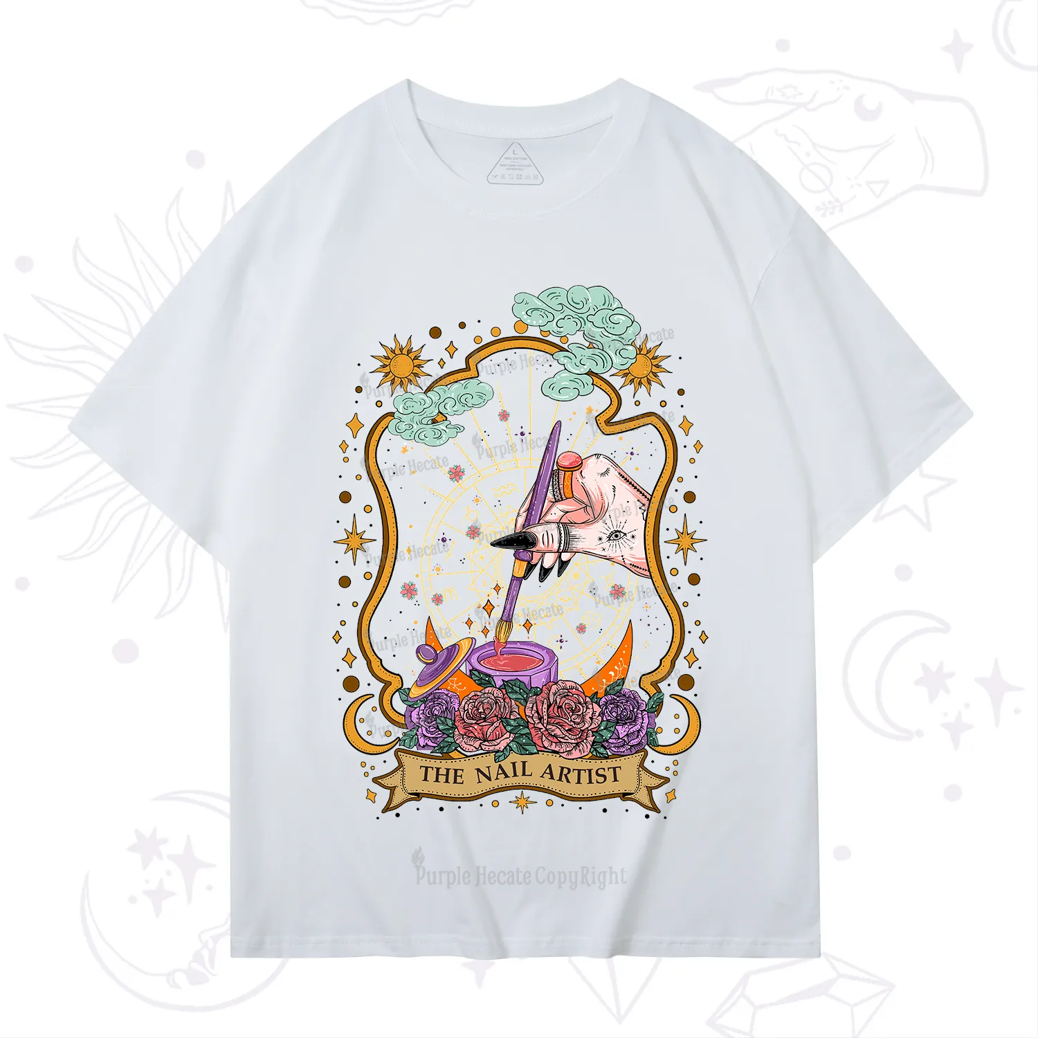 Purplehecate The Nail Artist T-Shirt
