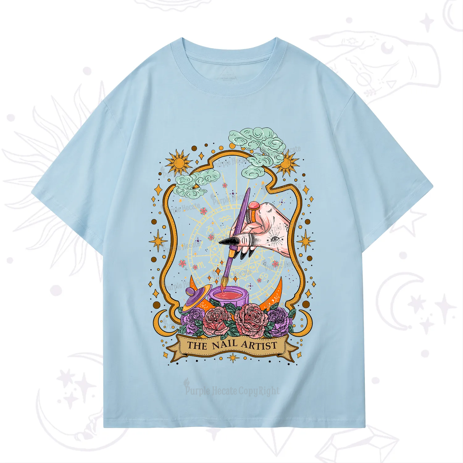Purplehecate The Nail Artist T-Shirt