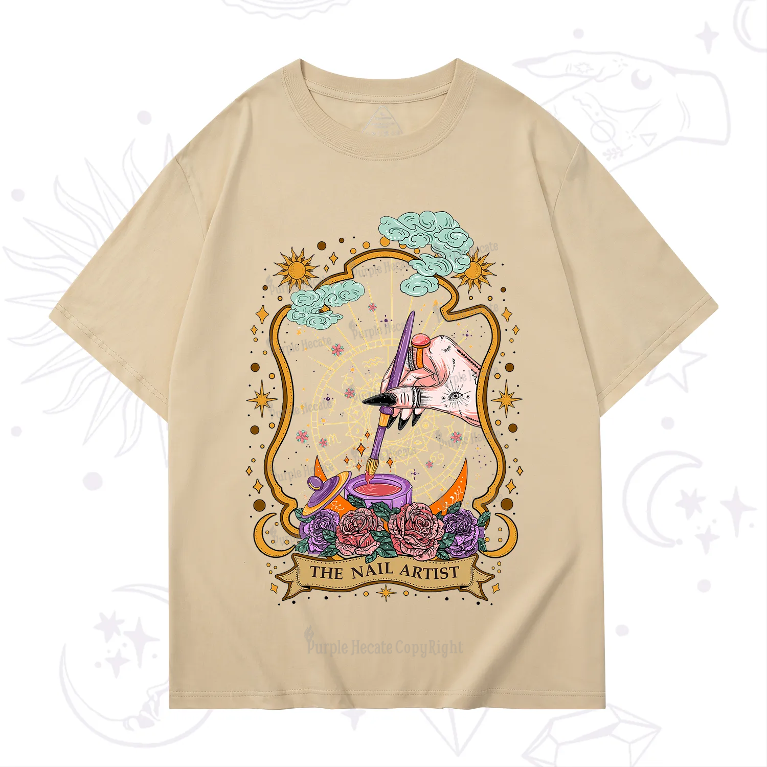Purplehecate The Nail Artist T-Shirt