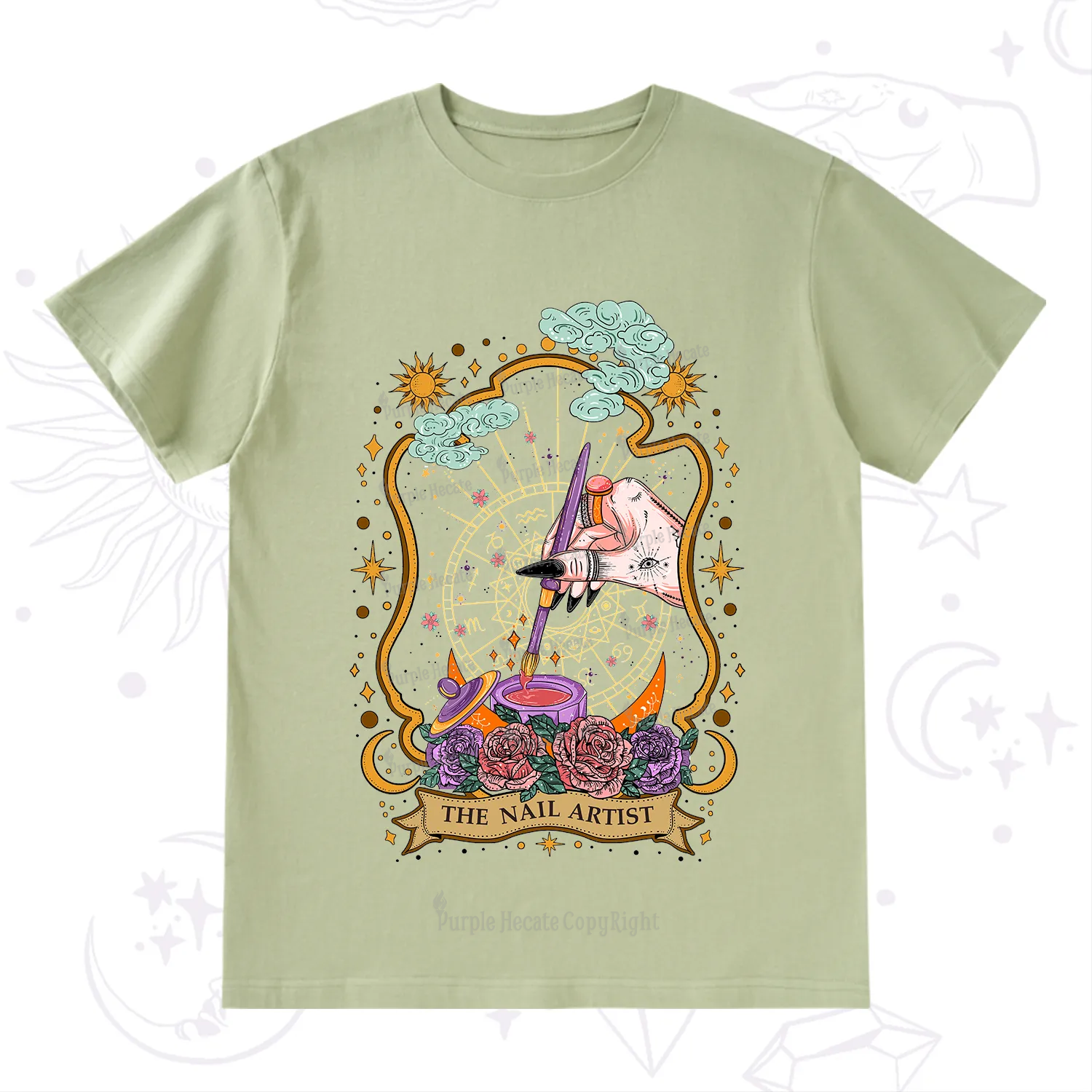 Purplehecate The Nail Artist T-Shirt