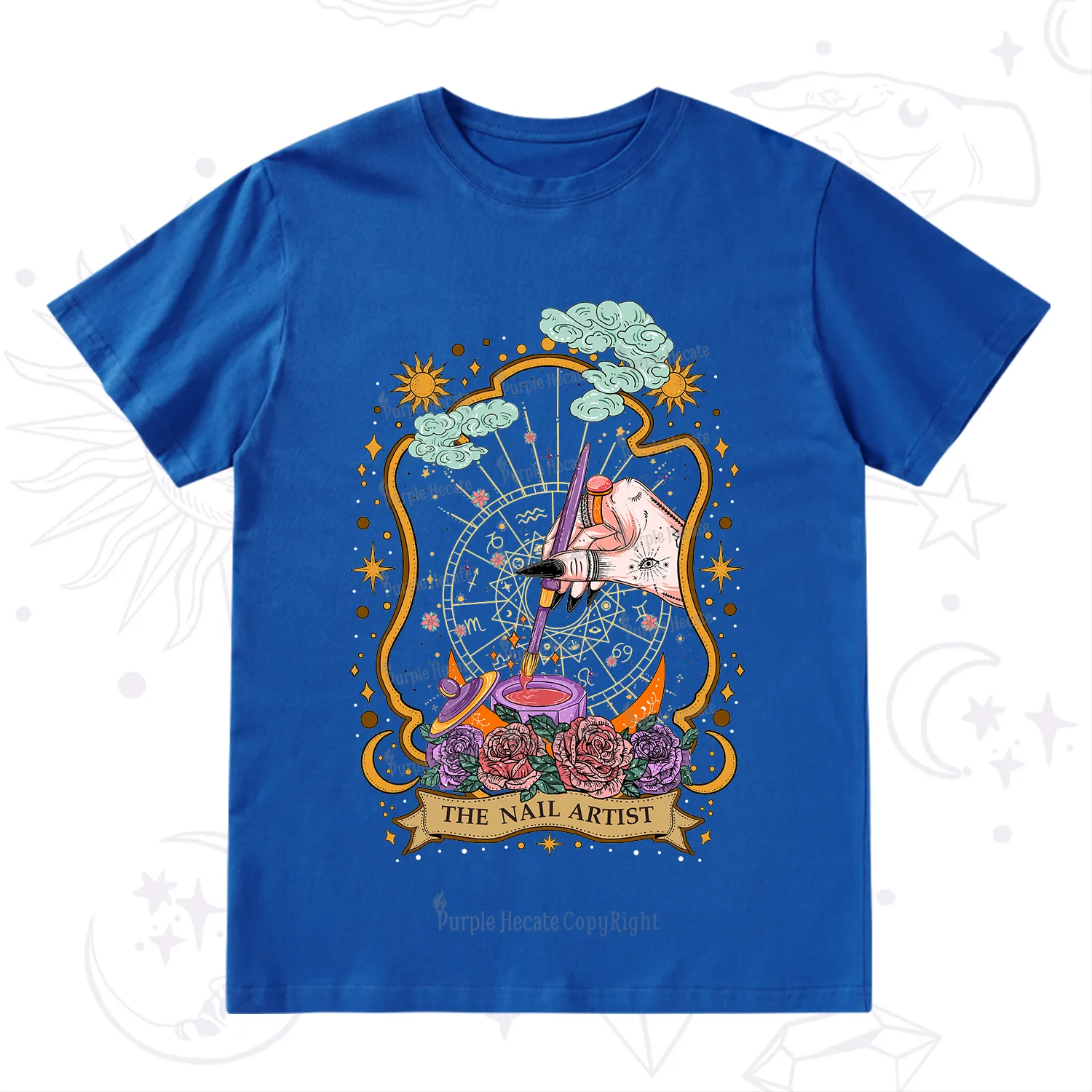 Purplehecate The Nail Artist T-Shirt