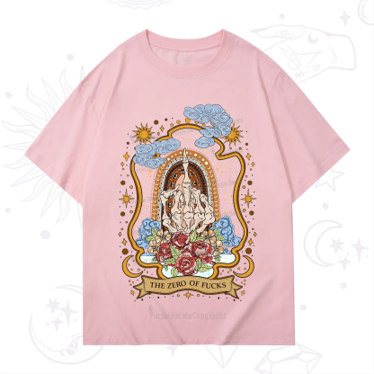 Purplehecate The Zero of Fucks Skeleton T-Shirt