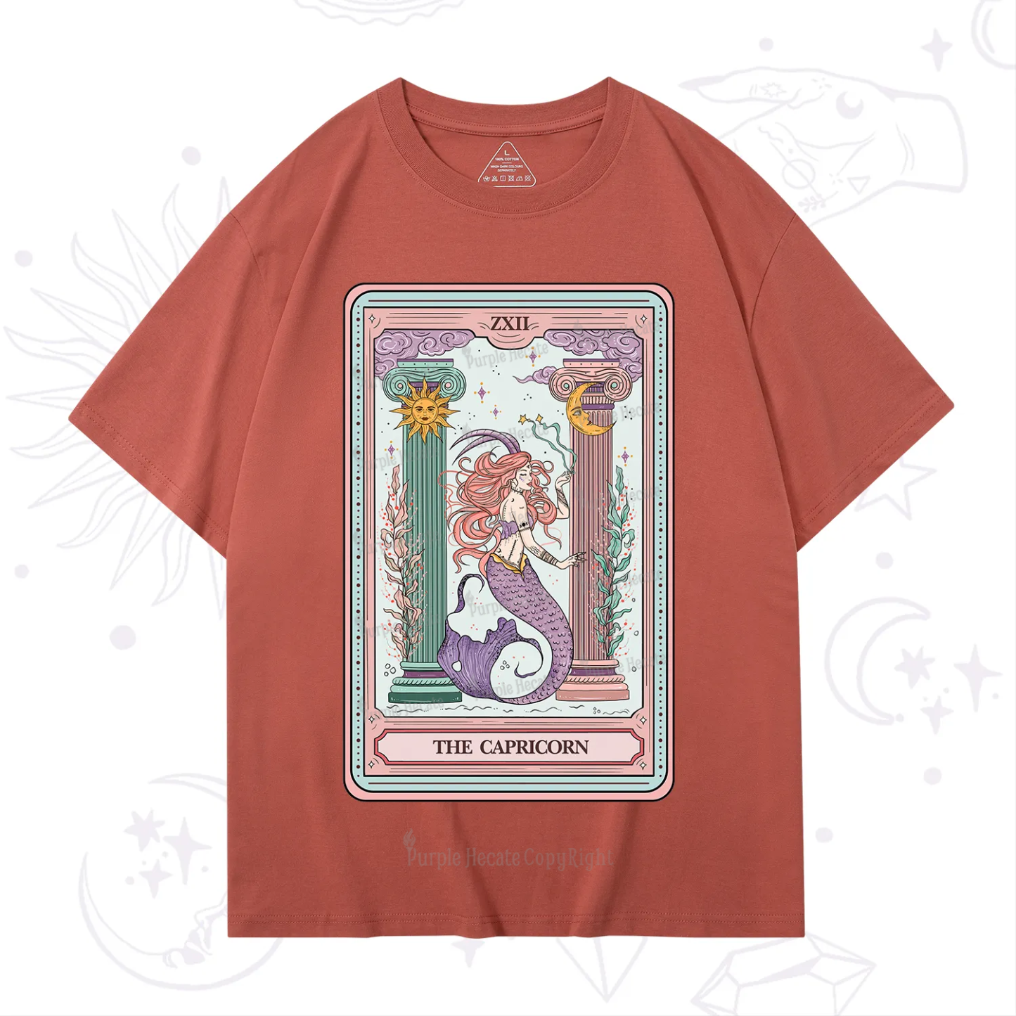 Purplehecate The Capricorn Goddess Tarot T-Shirt