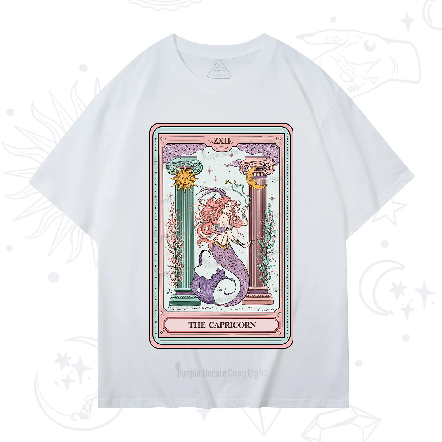 Purplehecate The Capricorn Goddess Tarot T-Shirt