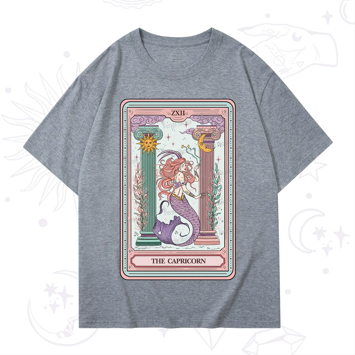Purplehecate The Capricorn Goddess Tarot T-Shirt