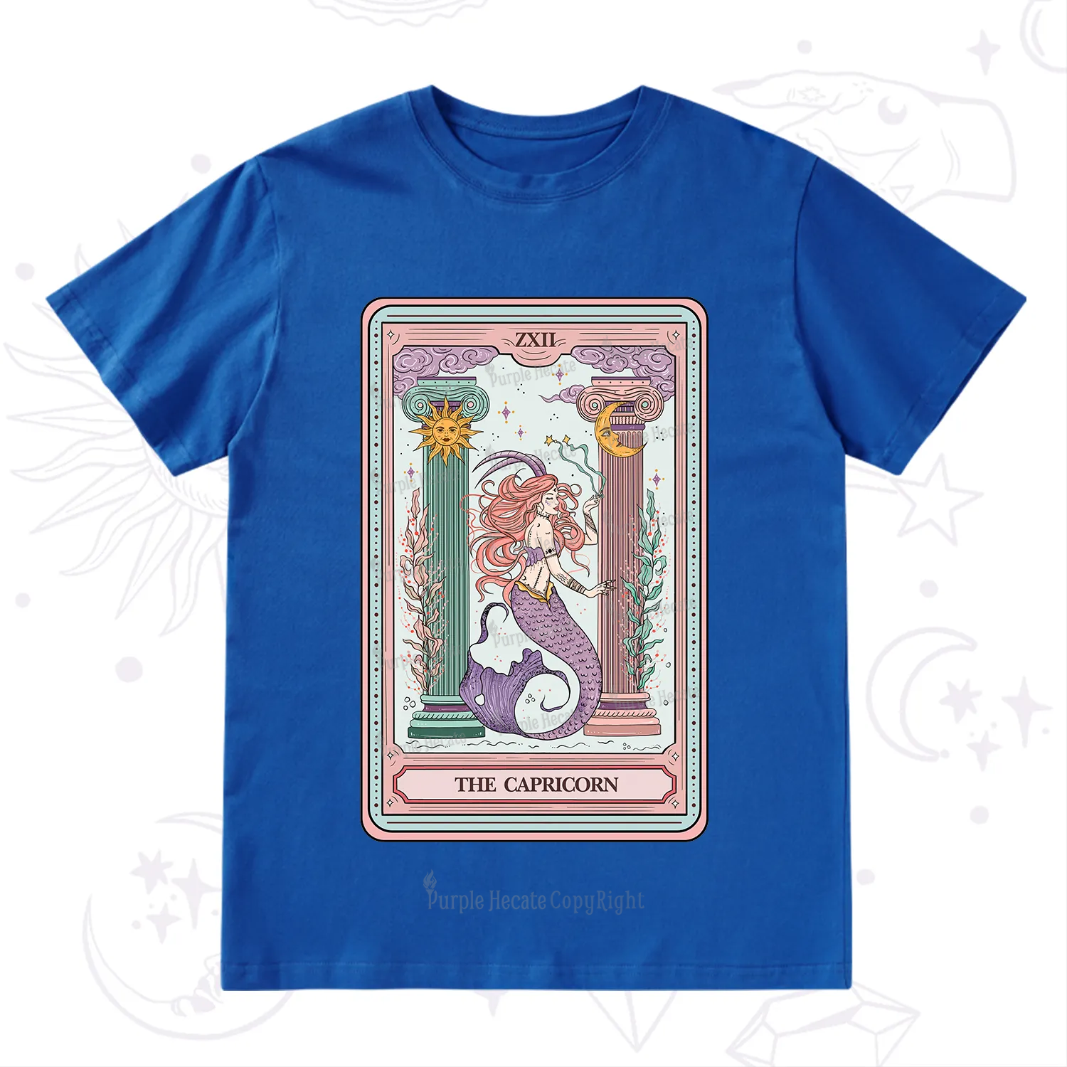 Purplehecate The Capricorn Goddess Tarot T-Shirt