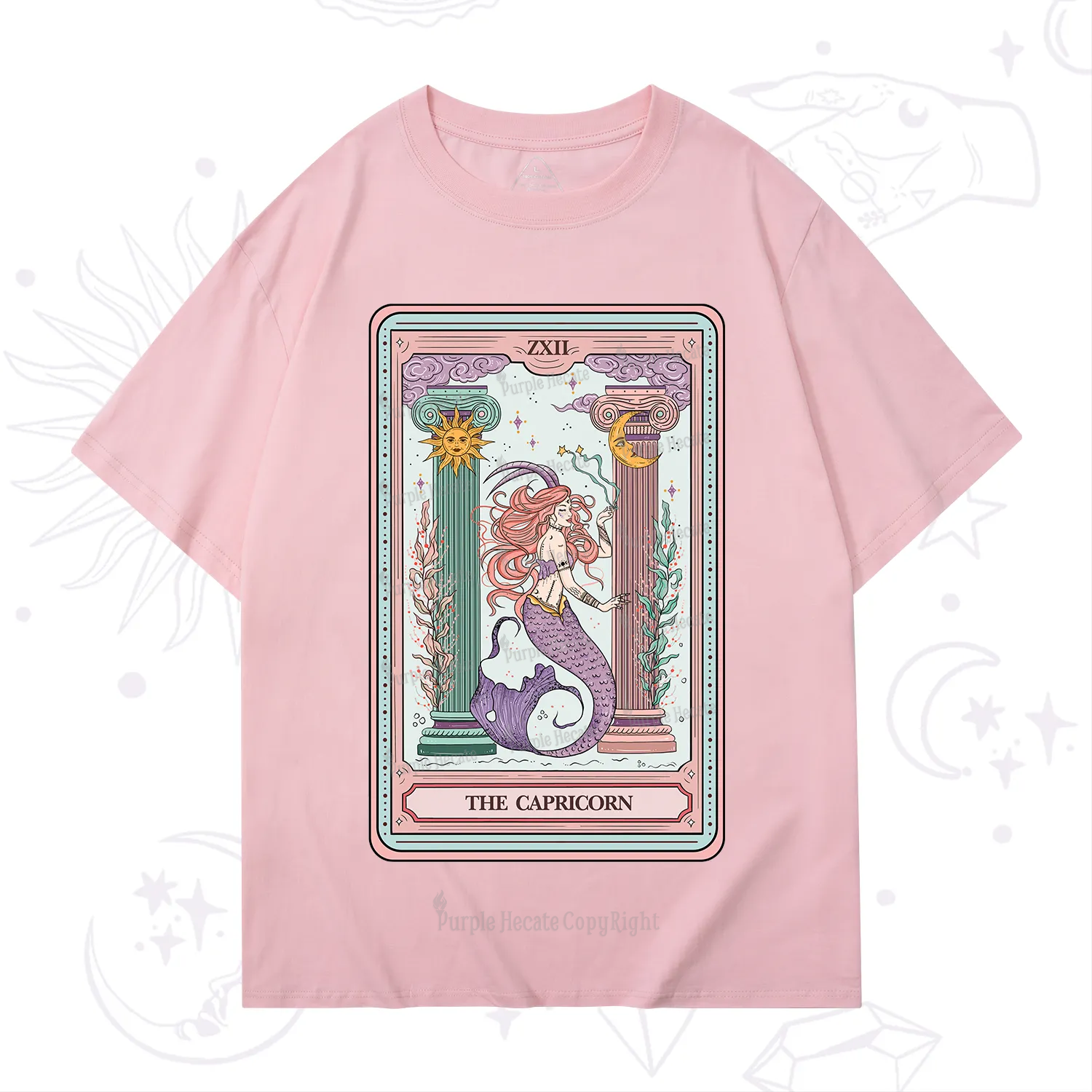Purplehecate The Capricorn Goddess Tarot T-Shirt