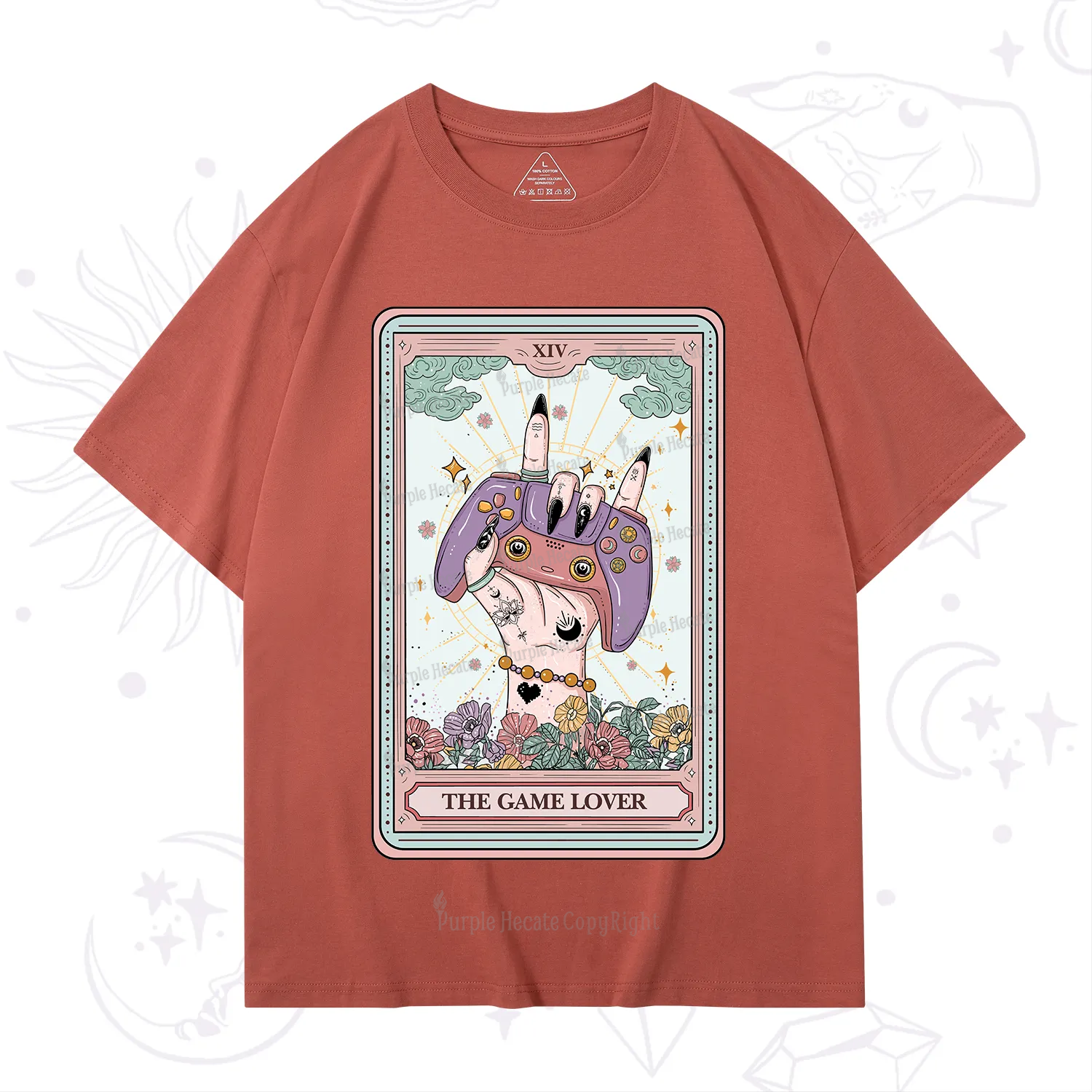 Purplehecate The Game Lover Tarot T-Shirt