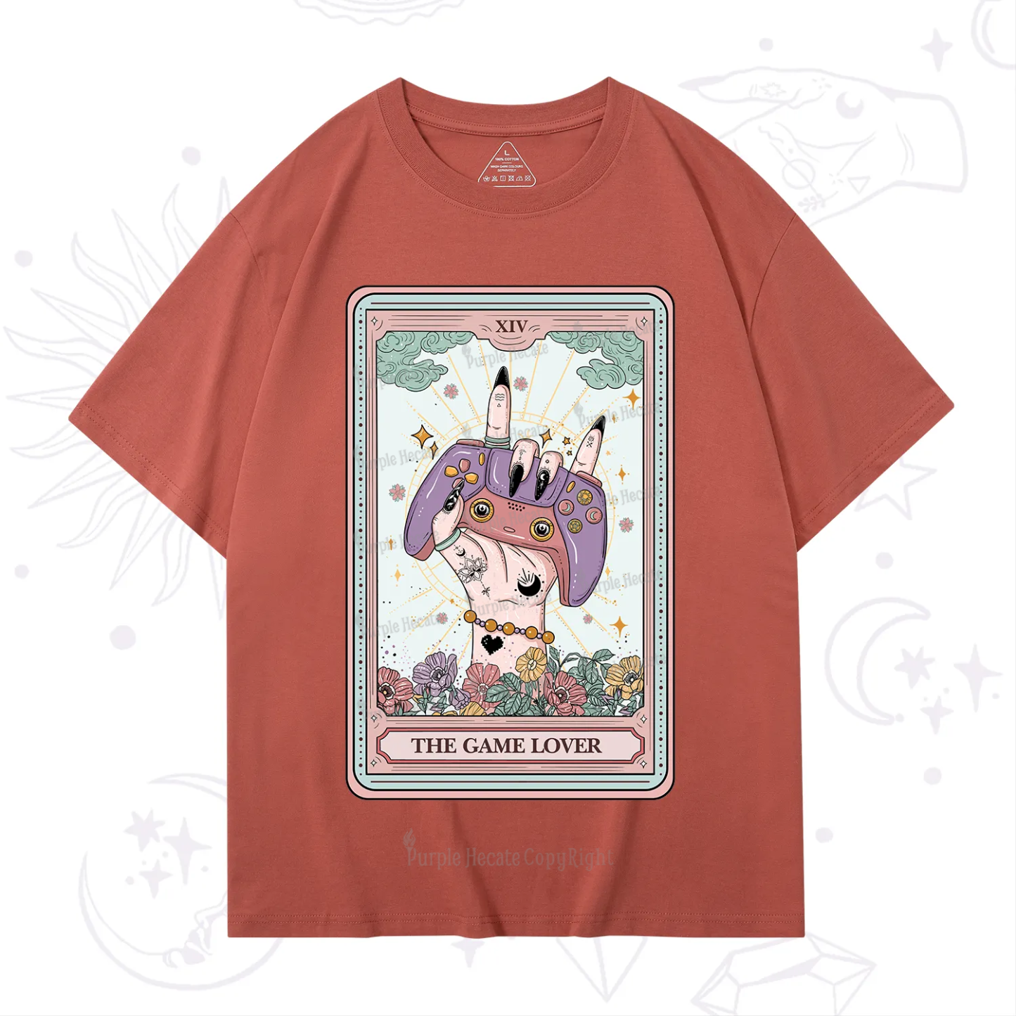 Purplehecate The Game Lover Tarot T-Shirt