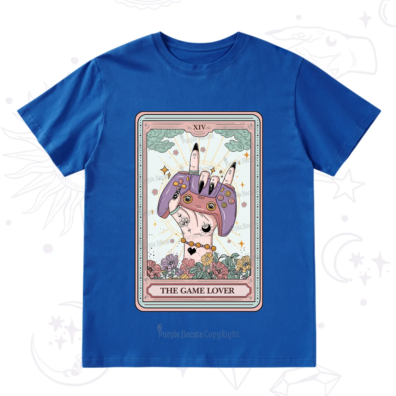 Purplehecate The Game Lover Tarot T-Shirt