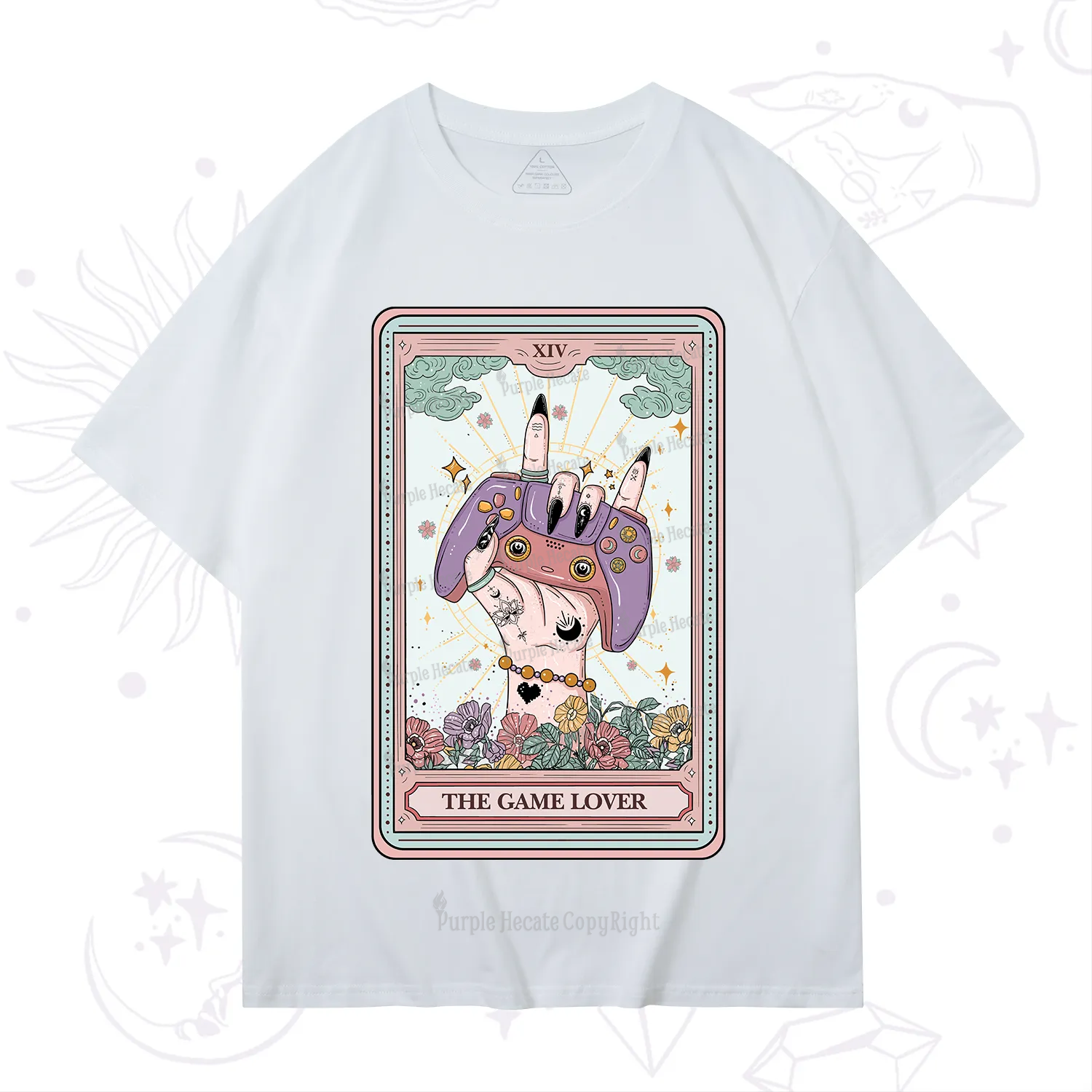Purplehecate The Game Lover Tarot T-Shirt