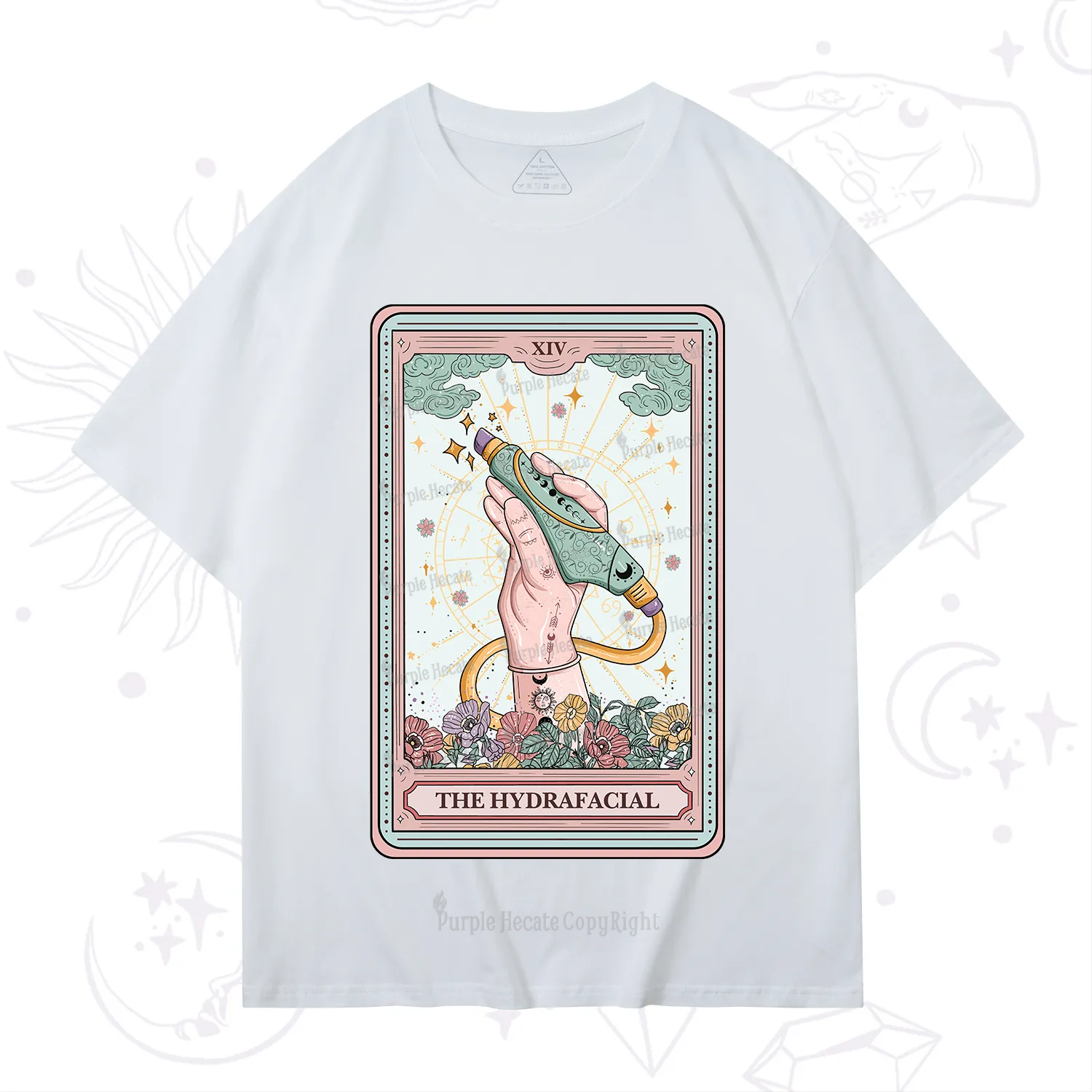 Purplehecate The Hydrafacial Tarot T-Shirt