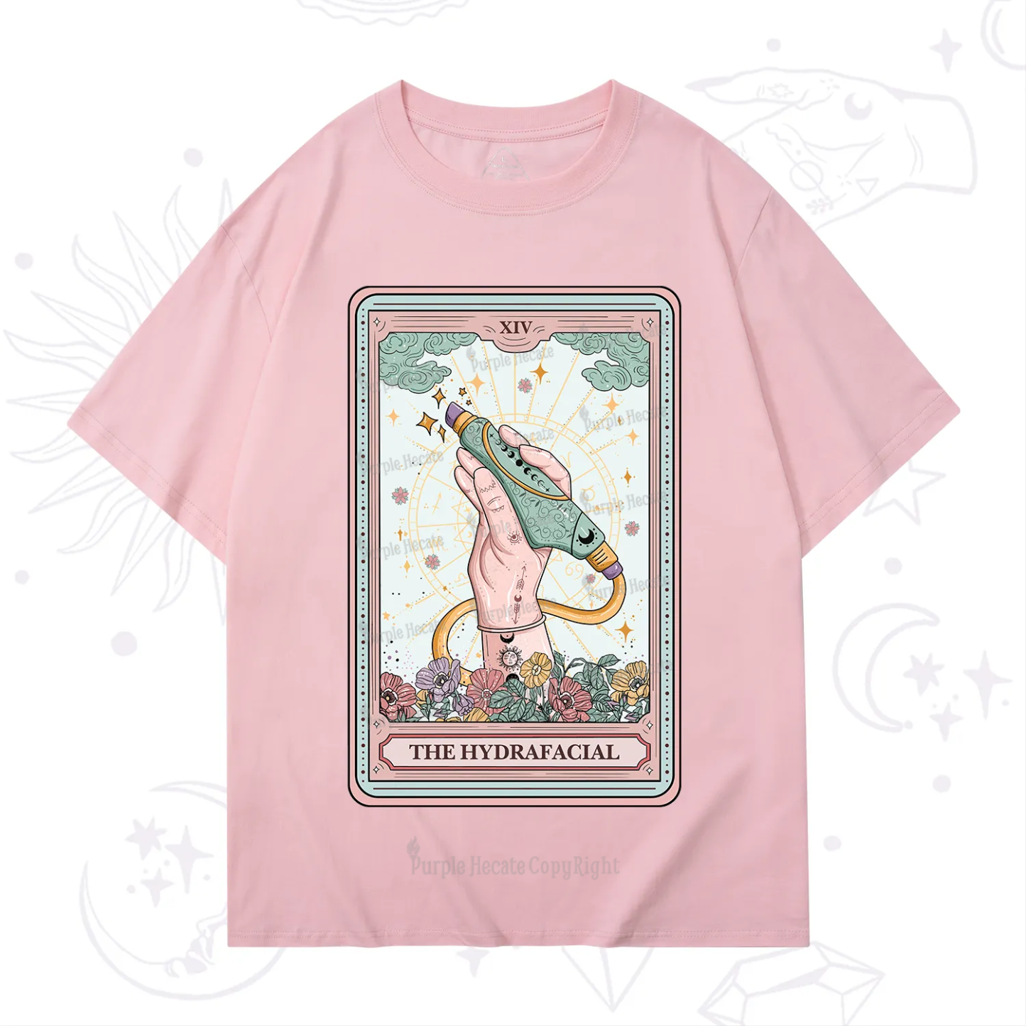 Purplehecate The Hydrafacial Tarot T-Shirt