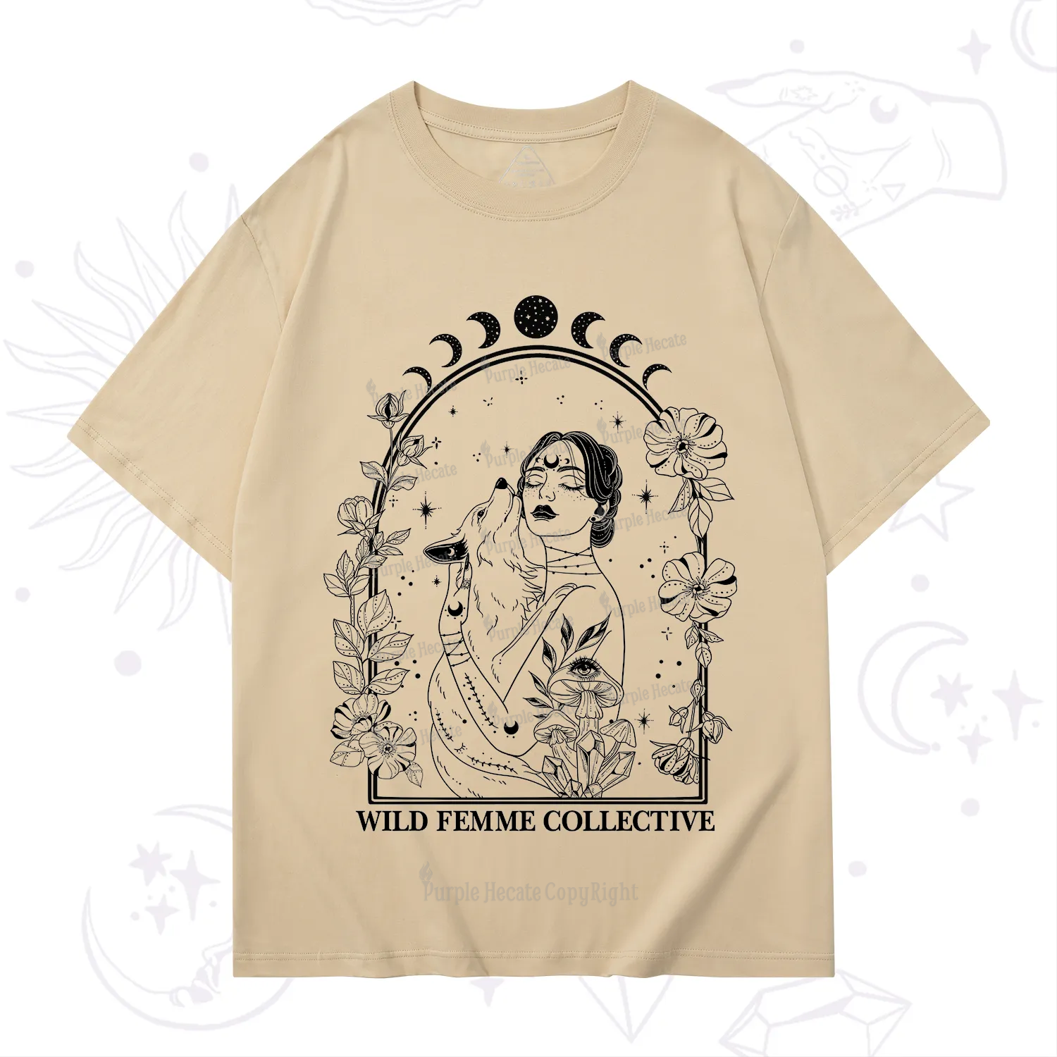 Purplehecate Wild Femme Collective T-Shirt