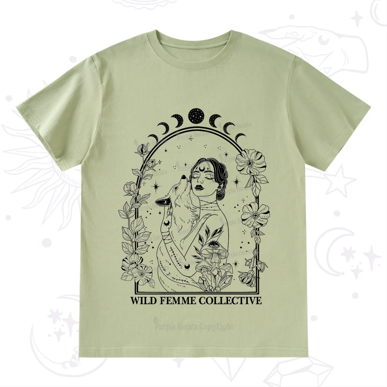 Purplehecate Wild Femme Collective T-Shirt
