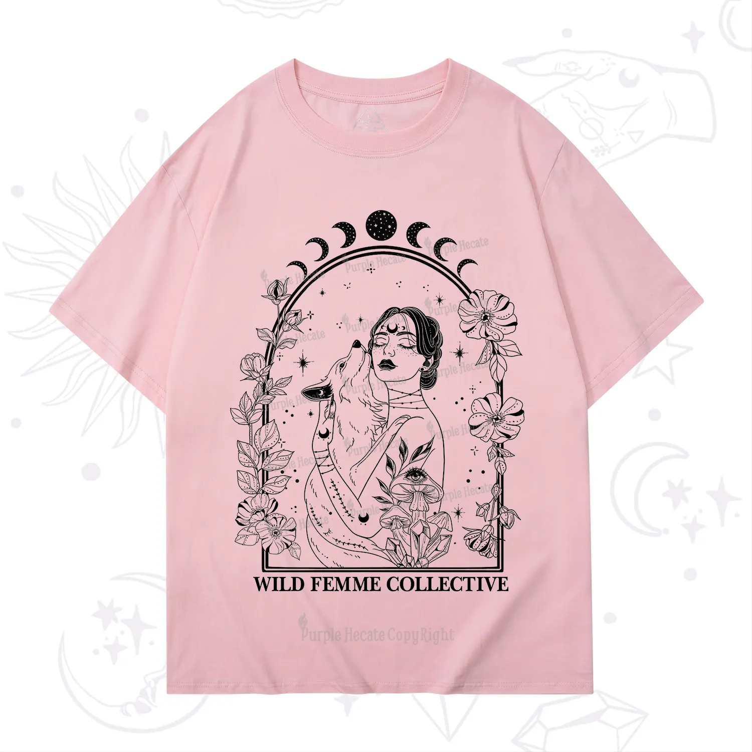 Purplehecate Wild Femme Collective T-Shirt