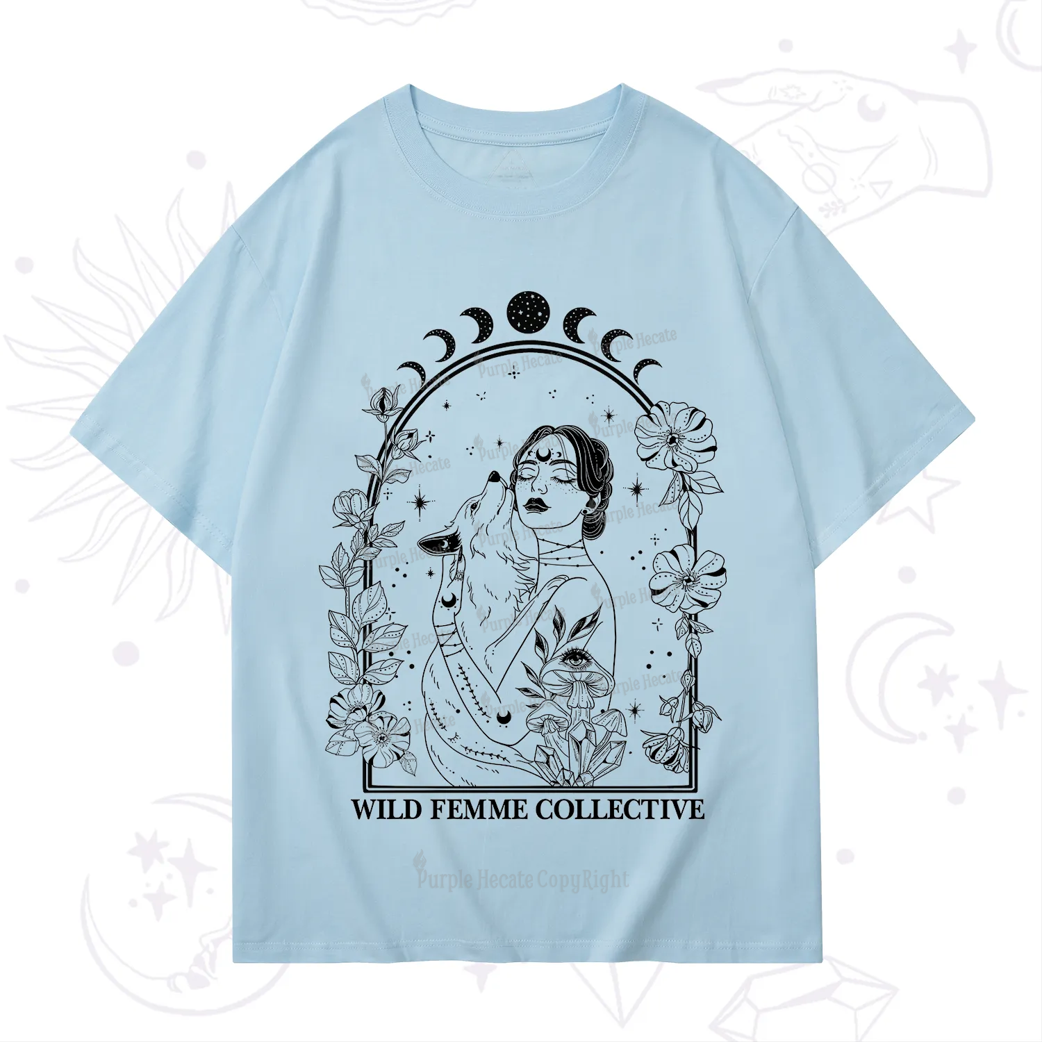 Purplehecate Wild Femme Collective T-Shirt