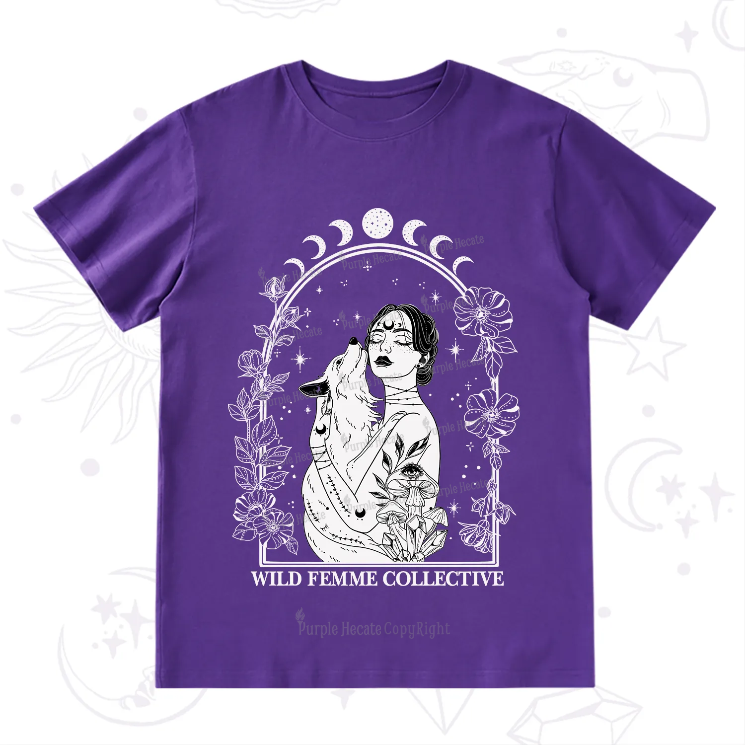 Purplehecate Wild Femme Collective T-Shirt