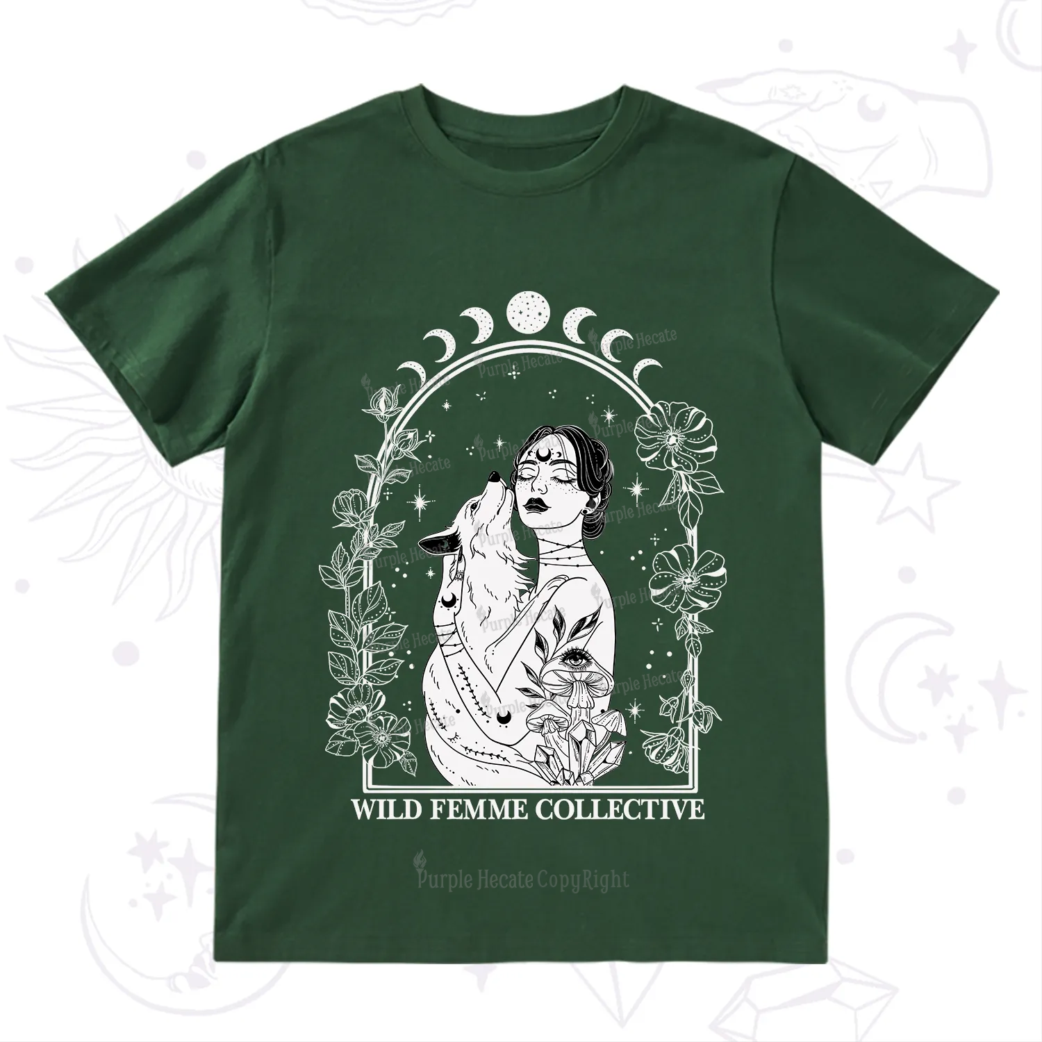 Purplehecate Wild Femme Collective T-Shirt