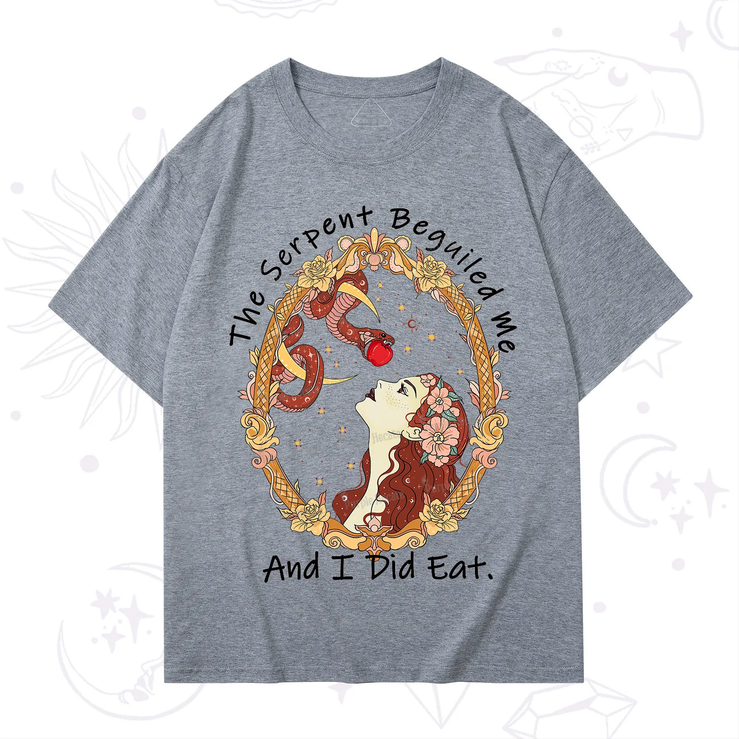 Purplehecate The Serpent Beguiled Me, And I Did Eat T-Shirt