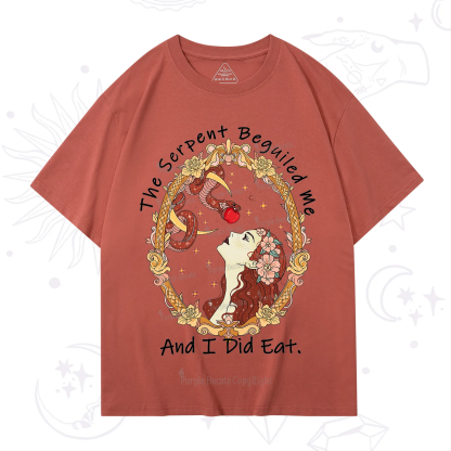 Purplehecate The Serpent Beguiled Me, And I Did Eat T-Shirt