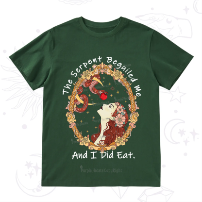 Purplehecate The Serpent Beguiled Me, And I Did Eat T-Shirt