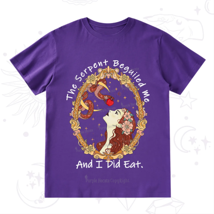 Purplehecate The Serpent Beguiled Me, And I Did Eat T-Shirt