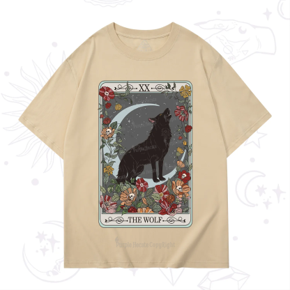 Purplehecate The Wolf Tarot T-Shirt
