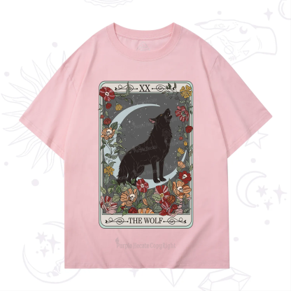 Purplehecate The Wolf Tarot T-Shirt