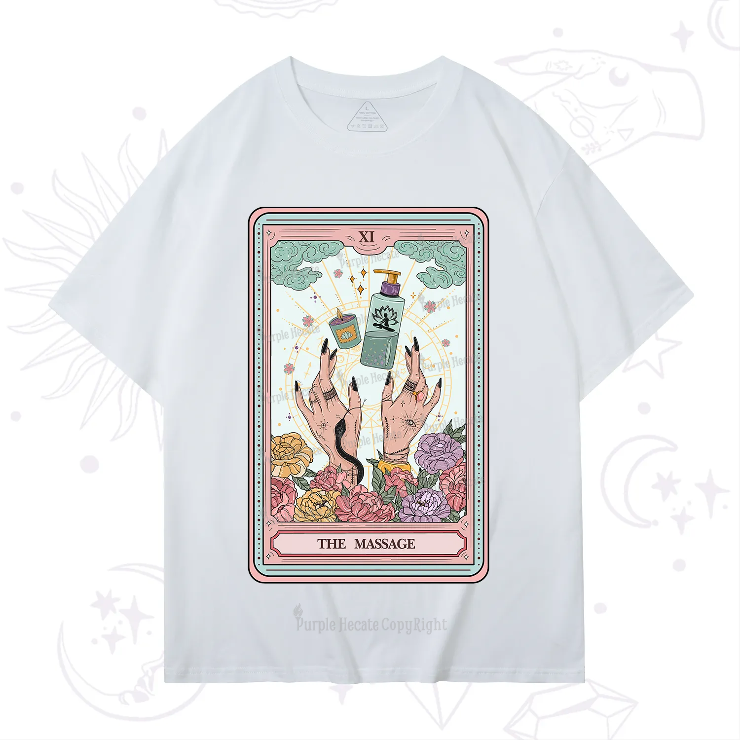 Purplehecate The Massage Tarot T-Shirt