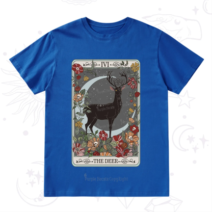 Purplehecate The Deer Tarot T-Shirt