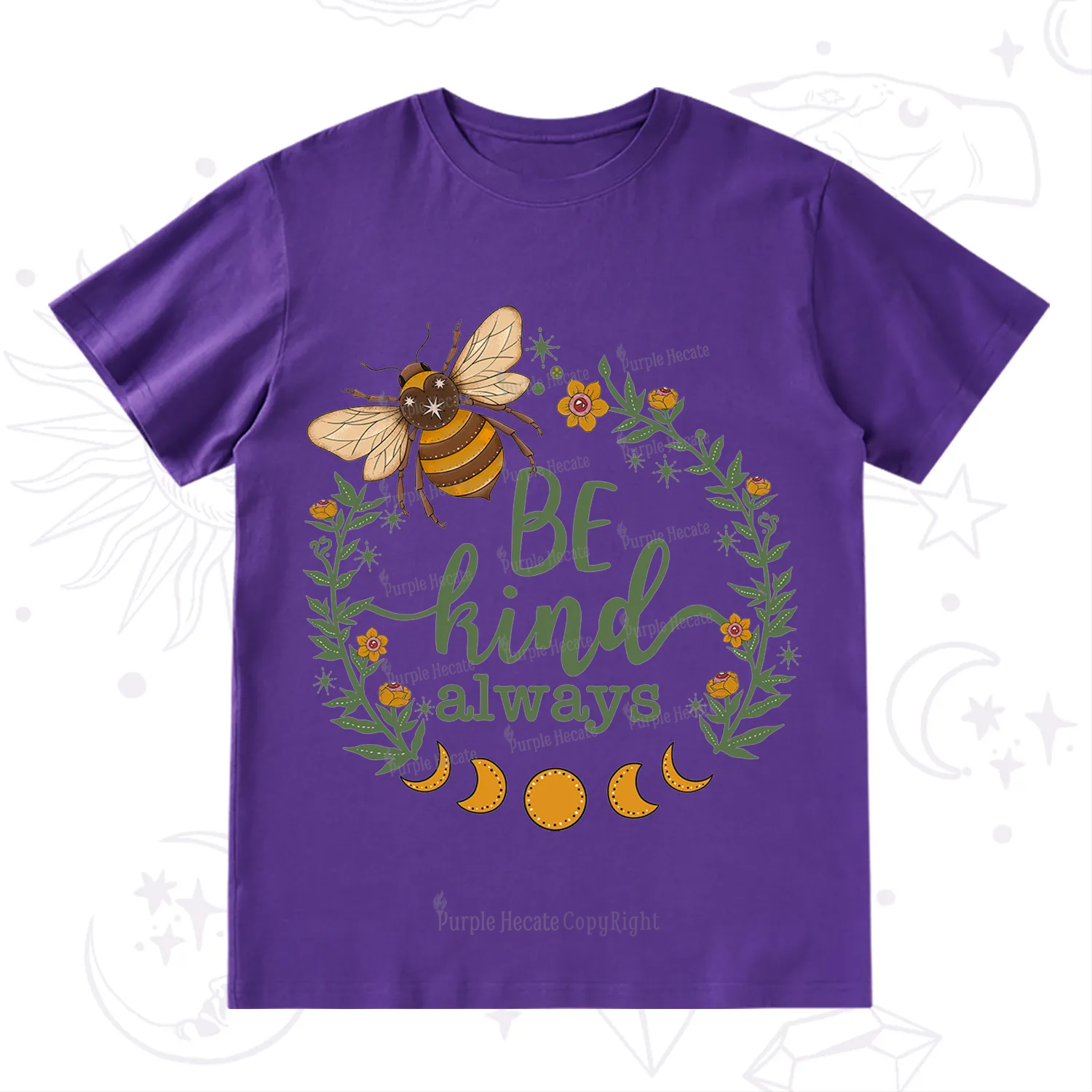 Purplehecate Be Kind Always T-Shirt