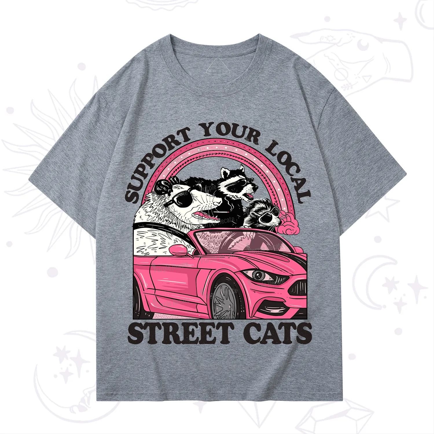 Purplehecate Support Local Street Cats T-Shirt