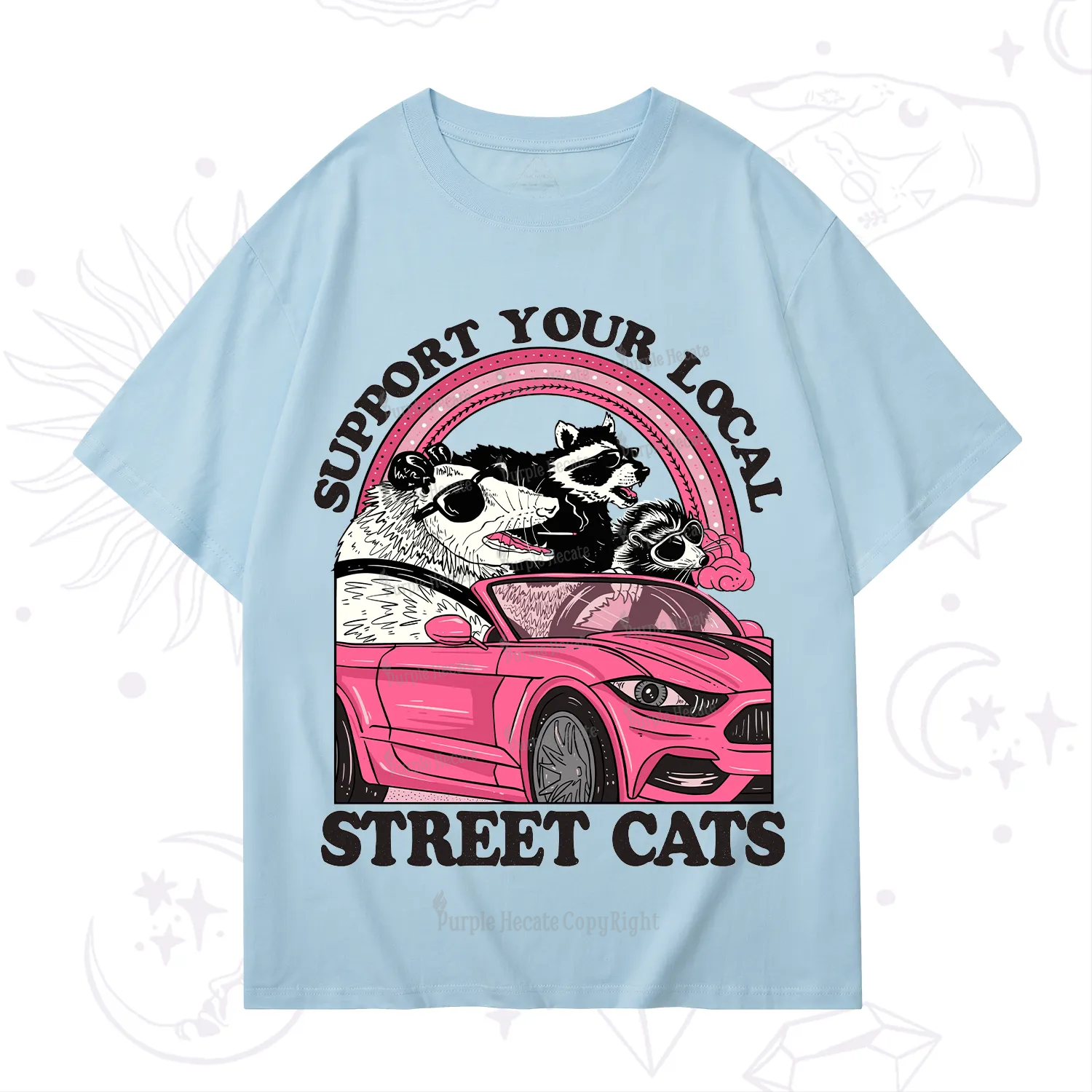 Purplehecate Support Local Street Cats T-Shirt