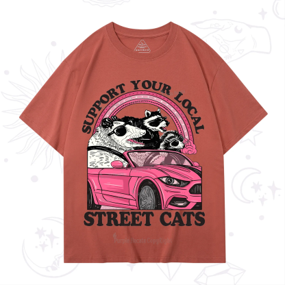 Purplehecate Support Local Street Cats T-Shirt