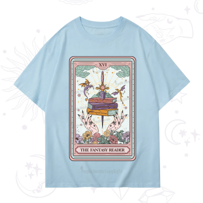 Purplehecate The Fantasy Reader Tarot T-Shirt