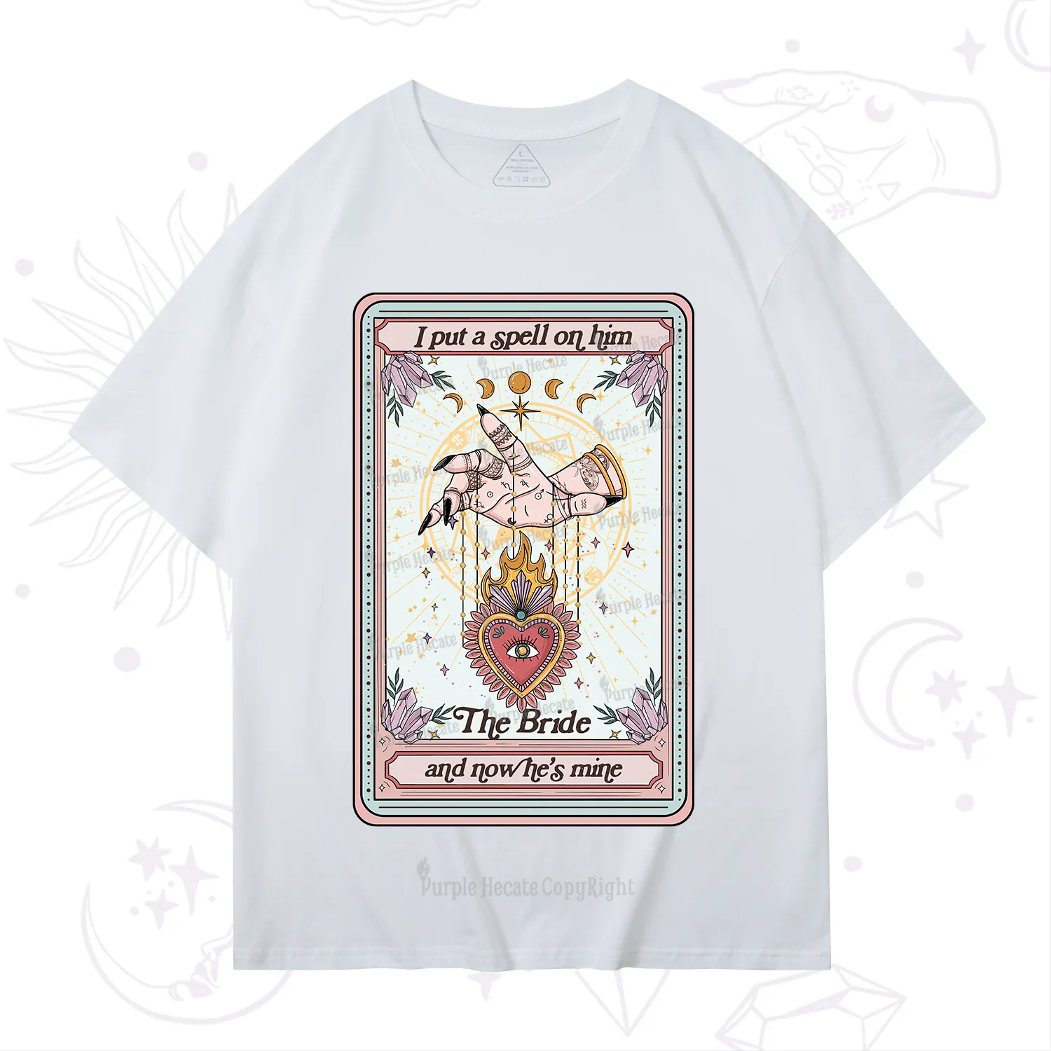 Purplehecate I Put A Spell On Him And Now He's Mine T-Shirt