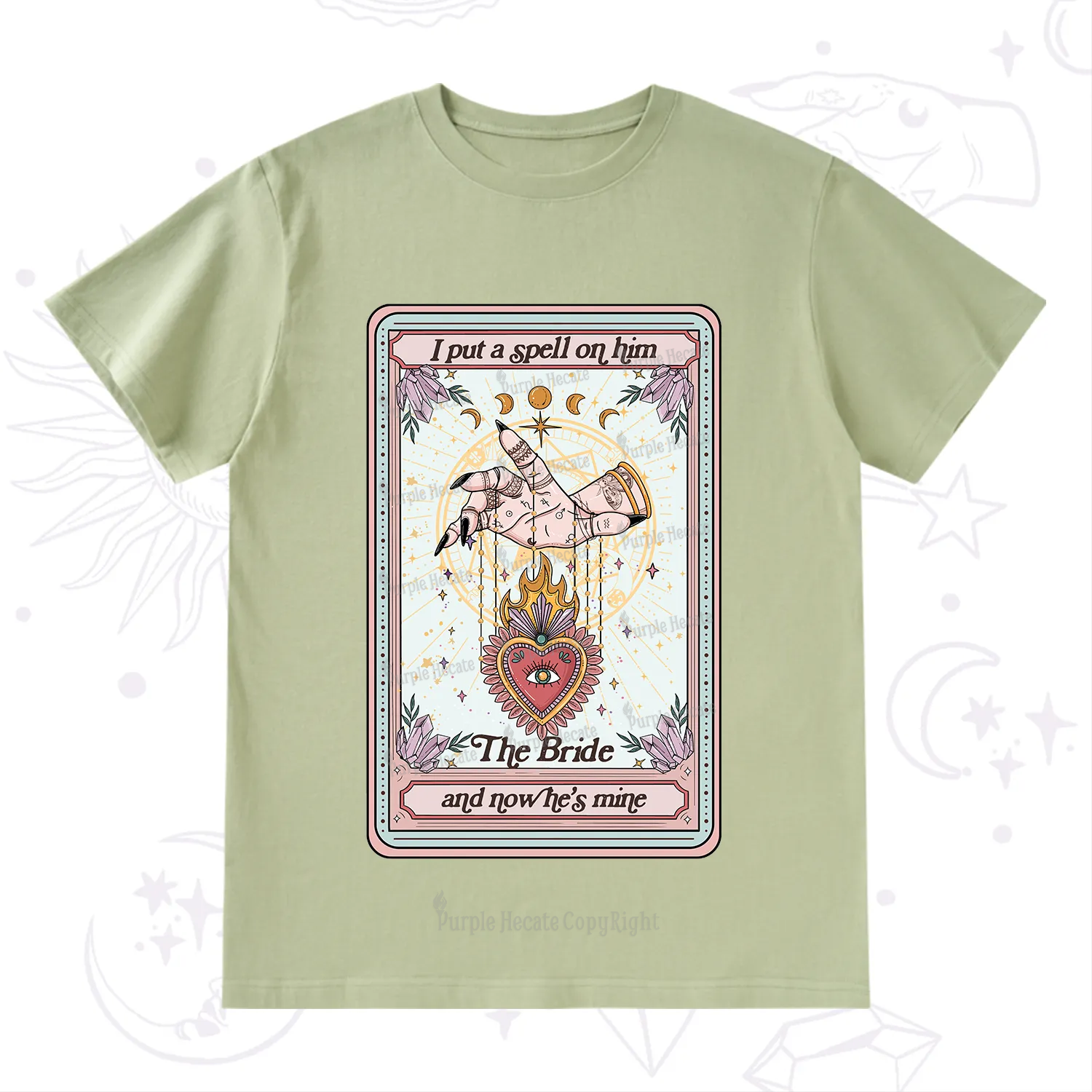 Purplehecate I Put A Spell On Him And Now He's Mine T-Shirt