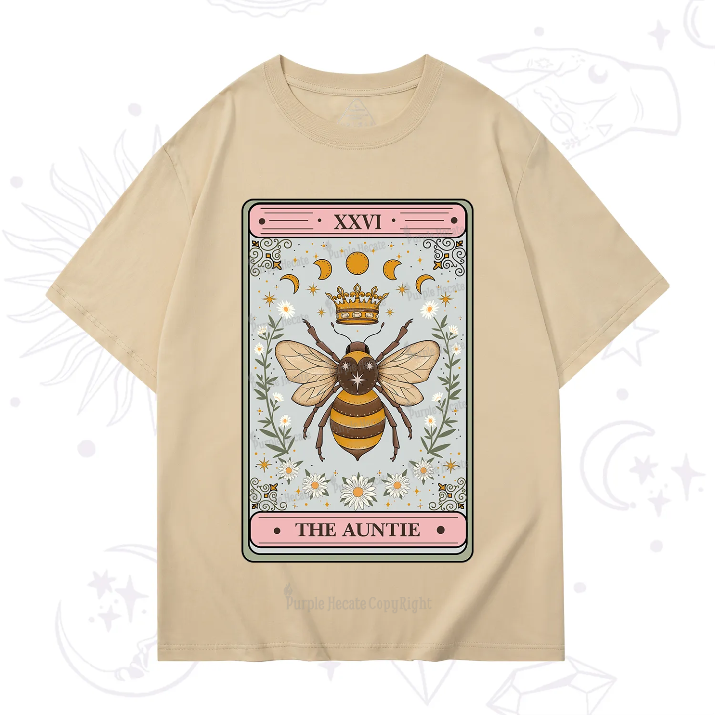 Purplehecate The Auntie Tarot T-Shirt