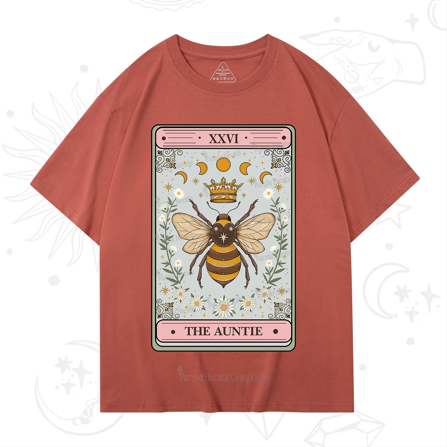Purplehecate The Auntie Tarot T-Shirt