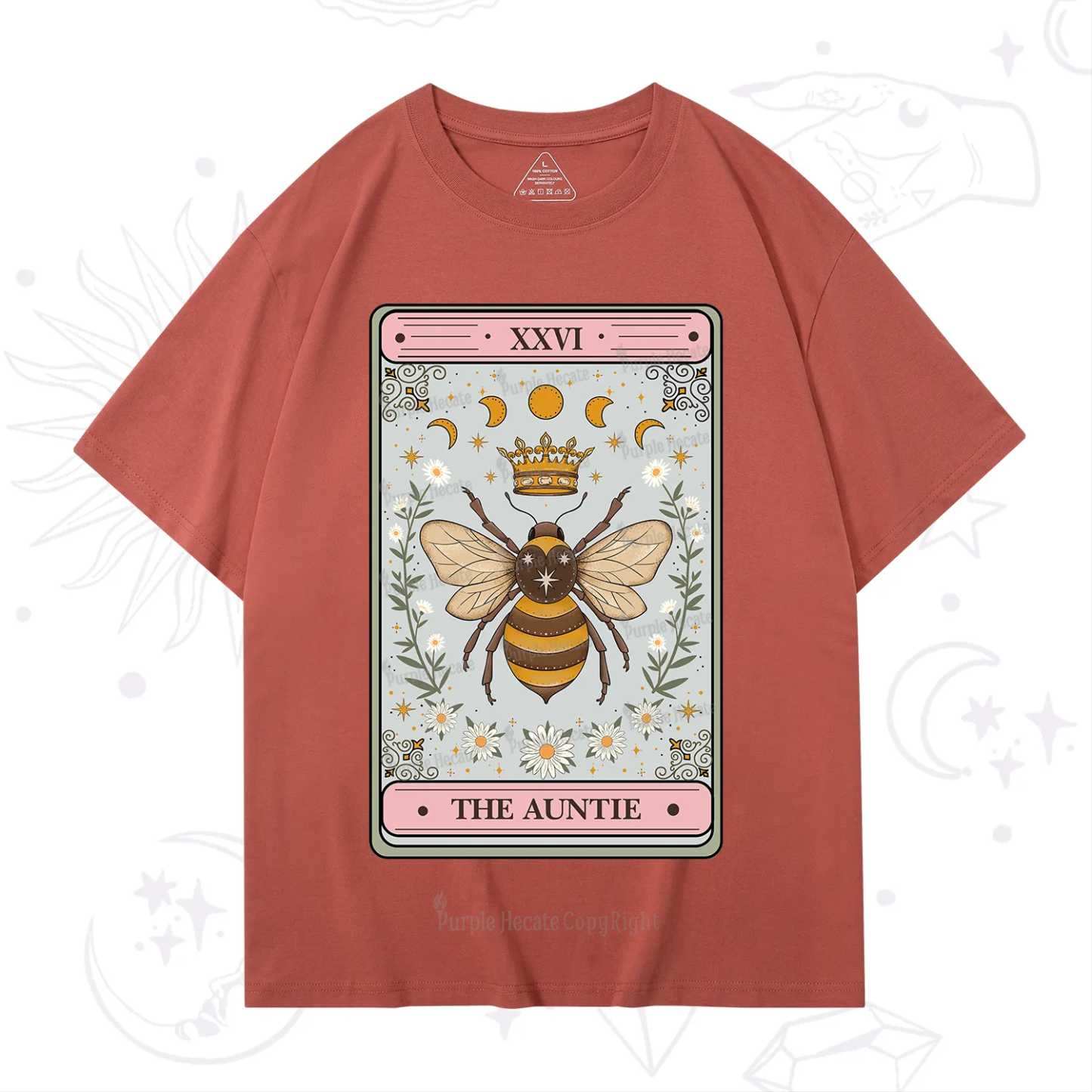 Purplehecate The Auntie Tarot T-Shirt