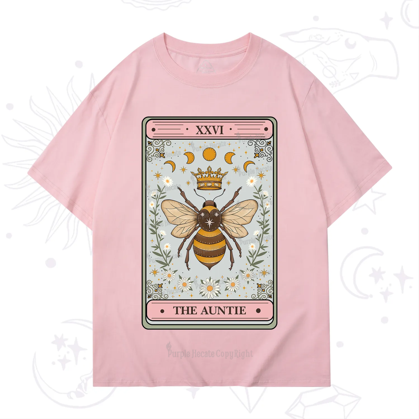 Purplehecate The Auntie Tarot T-Shirt