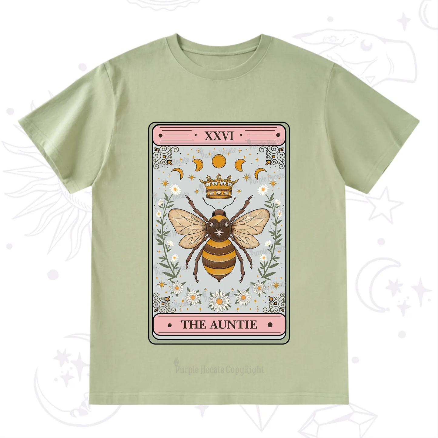 Purplehecate The Auntie Tarot T-Shirt
