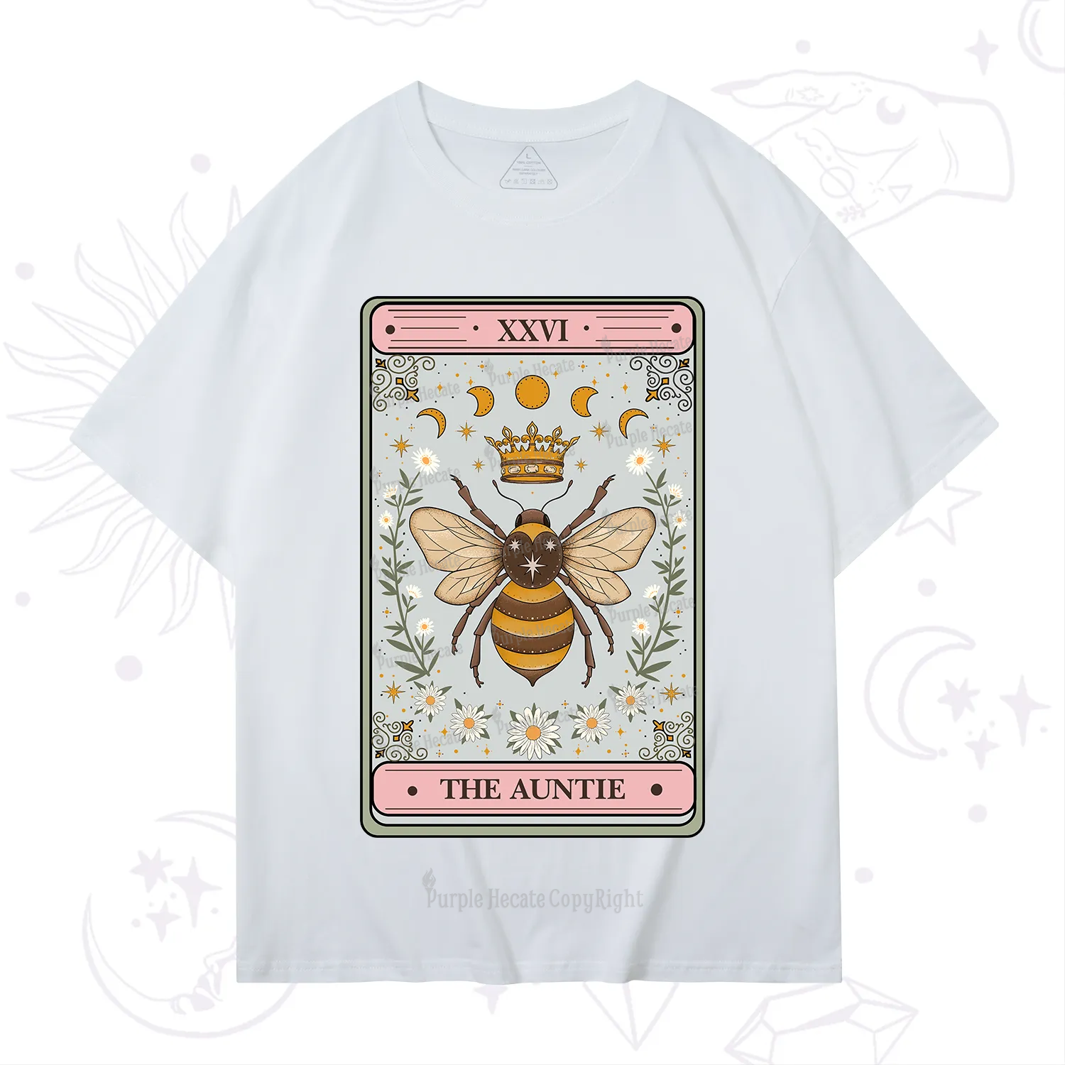 Purplehecate The Auntie Tarot T-Shirt