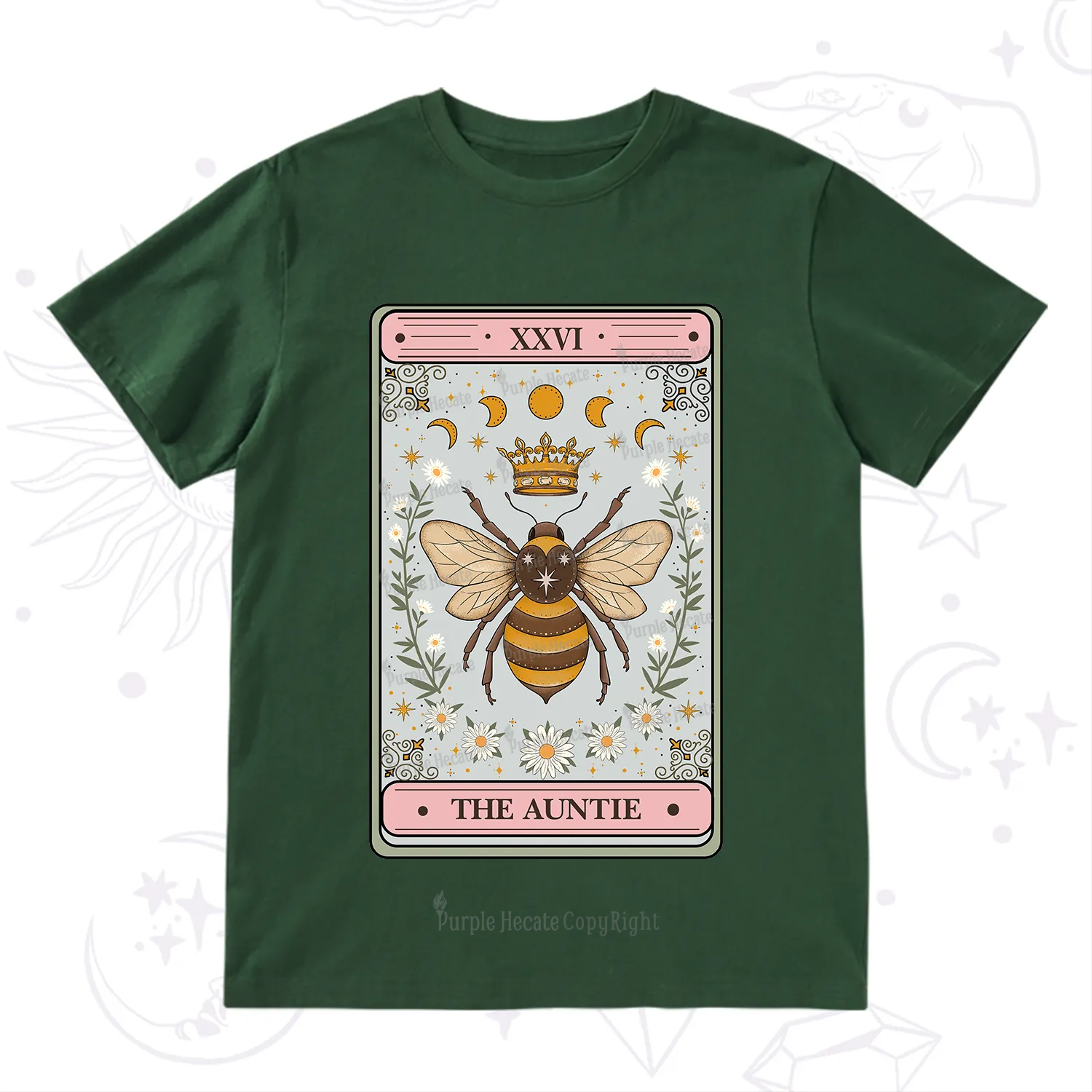 Purplehecate The Auntie Tarot T-Shirt