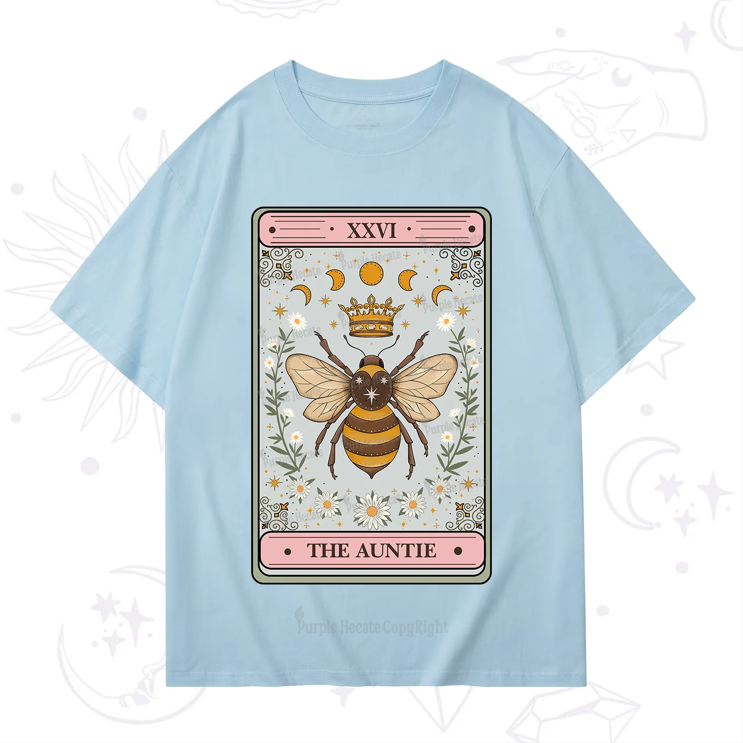 Purplehecate The Auntie Tarot T-Shirt