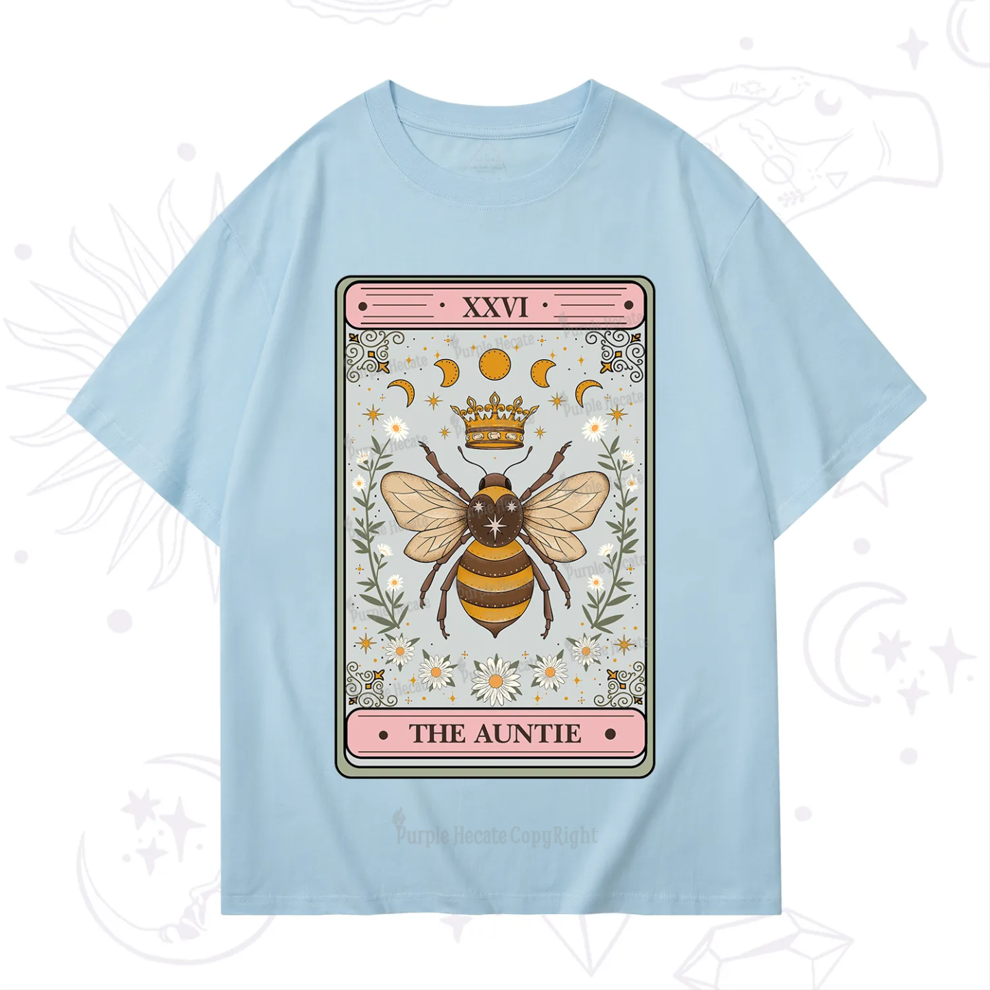 Purplehecate The Auntie Tarot T-Shirt