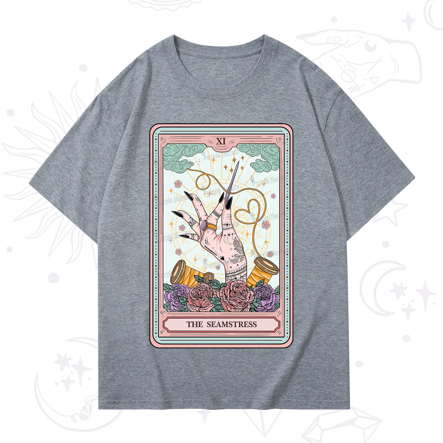 Purplehecate The Seamstress Tarot T-Shirt